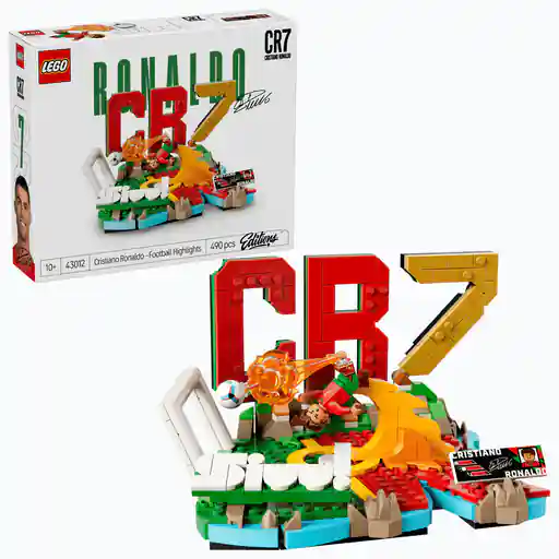 Конструктор LEGO Editions 43012 Криштиану Роналду: Футбольные моменты, 490 дет.